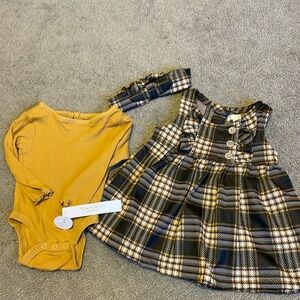 Tahari baby girl 3piece set size 3-6months NWT